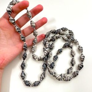 Vintage Mermaid Core Summer Festival Boho Beach Tropical Vacation Long Necklace